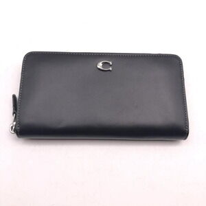 COACH Accordion Zip Wallet CR548 Black